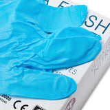 Nitrile Glove Disposable Powder Free Blue Extra Large (100) - Brenniston