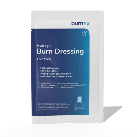 Burn Hydrogel Dressing For Facial Burns