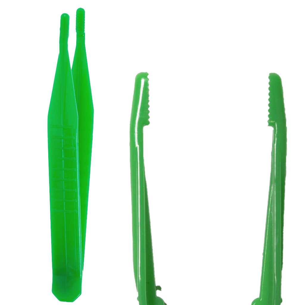 Brenniston plastic forceps sterile close up