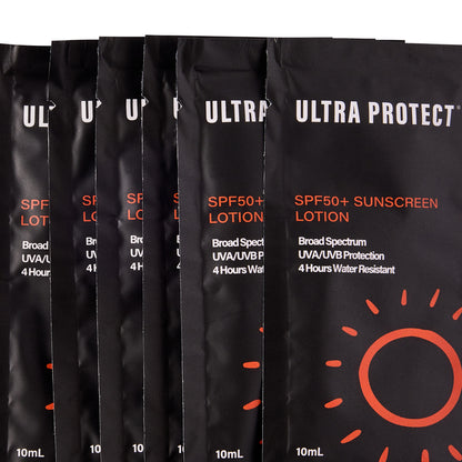 Ultra Protect Sunscreen 50+ Sachets 10ml Bulk Pack (25)