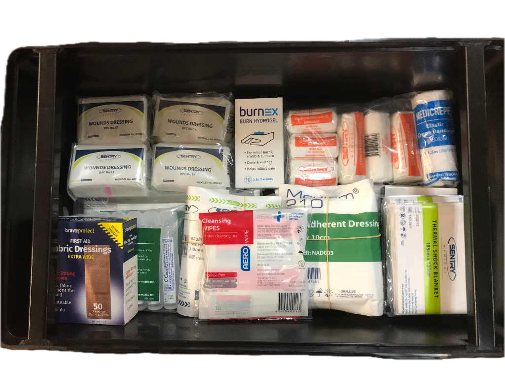 Brenniston High Risk Workplace Portable Red/Black First Aid Kit