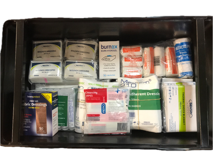 Brenniston High Risk Workplace Portable Red/Black First Aid Kit