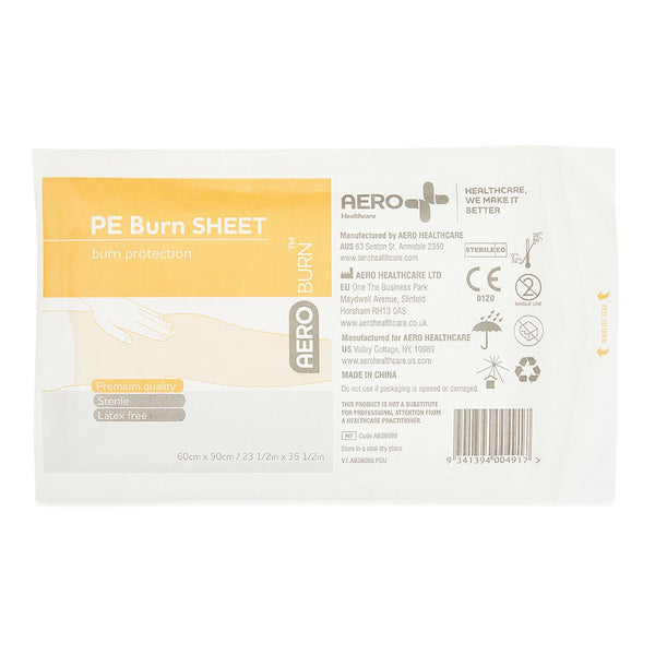 Burn Sheet Polyethylene 60cm x 90cm - Brenniston