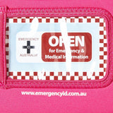 Medical Emergency ID Pouch - Pink - Small - Brenniston