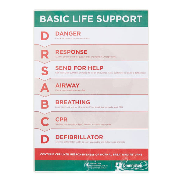 Basic Life Support Flowchart - Brenniston