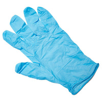 Nitrile Glove Disposable Powder Free Blue Large (5 Pair) - Brenniston