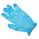 Nitrile Glove Disposable Powder Free Blue Large (100) - Brenniston