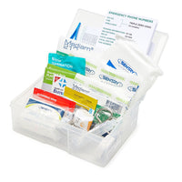 Brenniston Low Risk Workplace First Aid Kit Clear Box - Brenniston