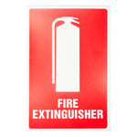 Fire Extinguisher Sign Flat Poly 225mm x 150mm - Brenniston