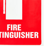 Fire Extinguisher Sign Flat Poly 225mm x 150mm - Brenniston