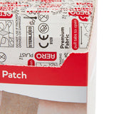 Fabric Dressing Patch Latex Free 7.5cm x 5cm (25) - Brenniston