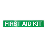 First Aid Sticker 25cm x 4cm - Brenniston